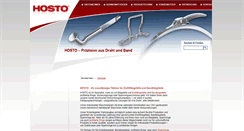Desktop Screenshot of hosto.de